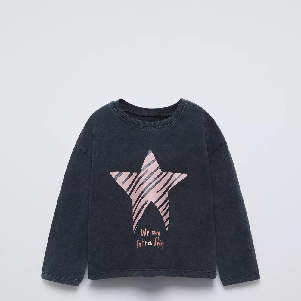 Zara Kids Star Print long sleeves tshirt